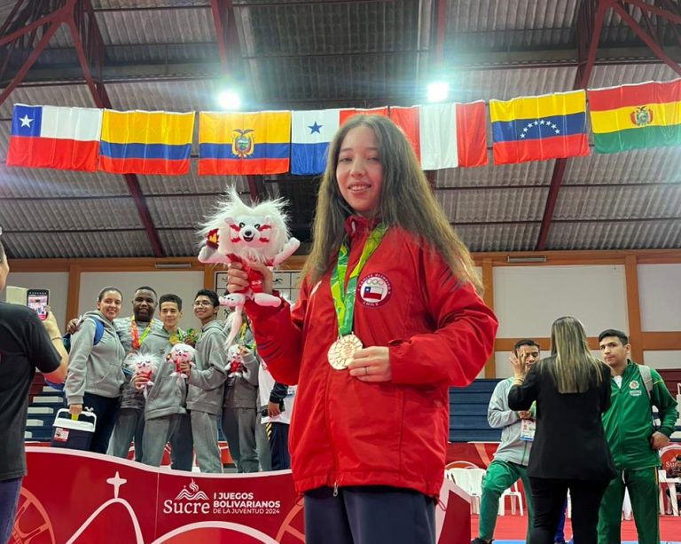 Taekwondista logra medallas en los Juegos Bolivarianos