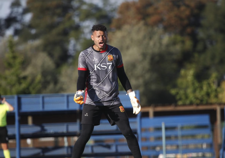 La llamativa marca del arquero Gastón Rodríguez en Rangers