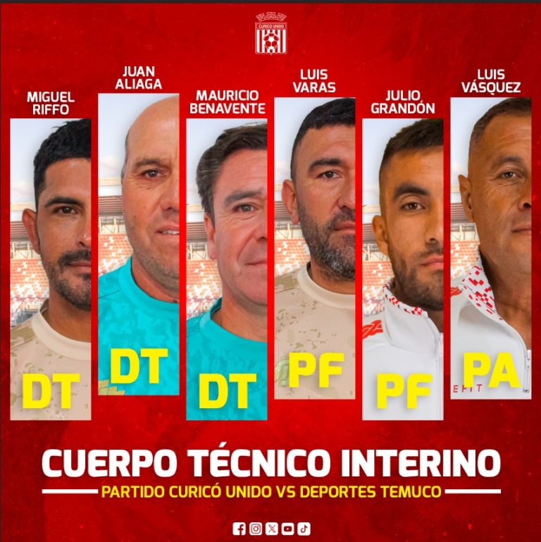 Nuevo cuerpo técnico interino en el Curi