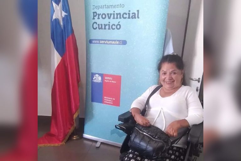 Mujer con movilidad reducida quiere ser concejala por Curicó