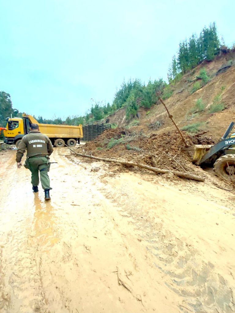 Suspensión de clases, rutas cortadas y varios  sectores sin luz por efectos del sistema frontal