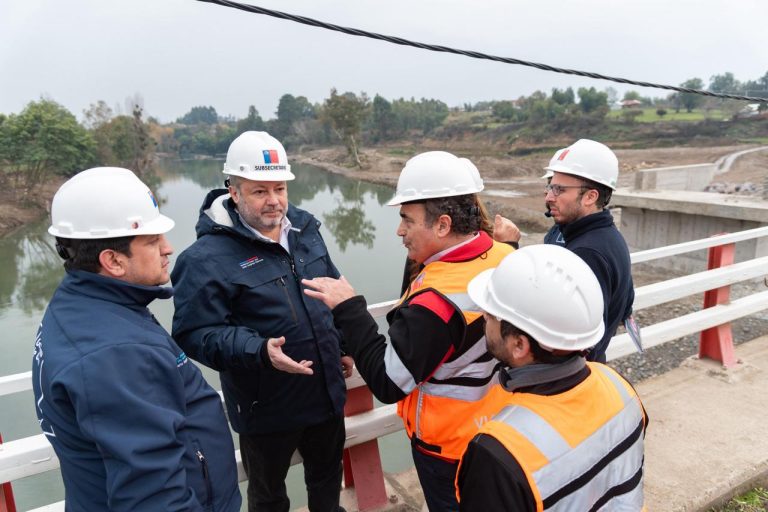 Subsecretario del MOP coordina acciones preventivas en el Maule