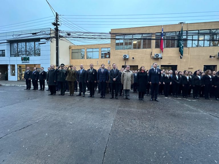 Emotiva ceremonia en un nuevo aniversario de la Policía de Investigaciones de Chile