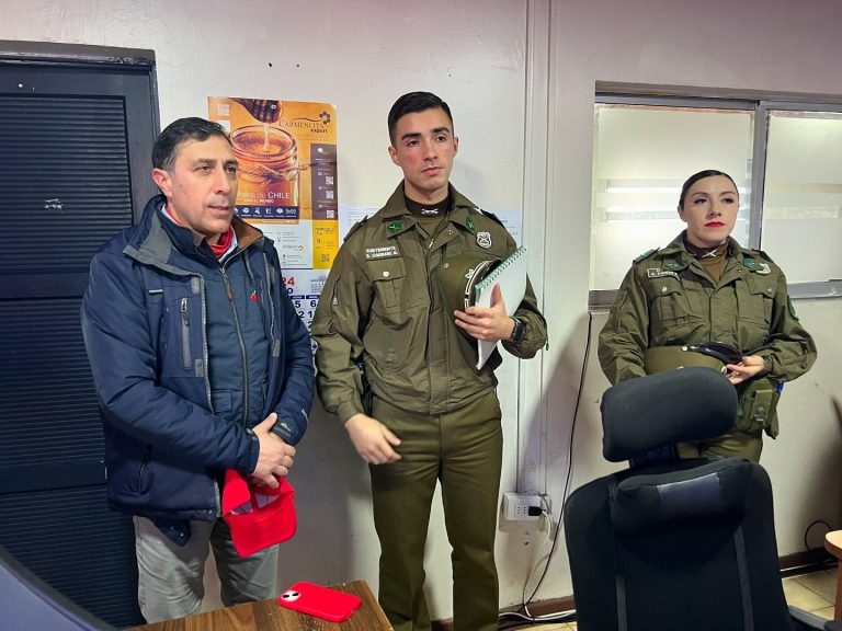 Alcalde recibió al nuevo jefe de la Tenencia de Carabineros de Romeral