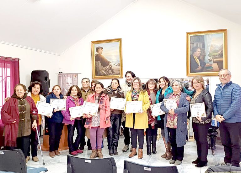 Finalizó exitoso taller de telar mapuche