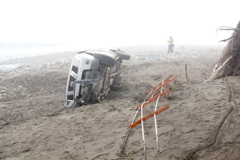 Pavimento resbaladizo provocó Varios accidentes en la Ruta J-60