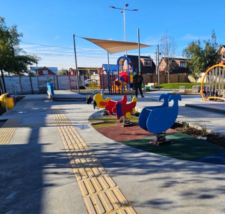 Casi listos parques recreativos y mejoramiento de áreas verdes en Curicó