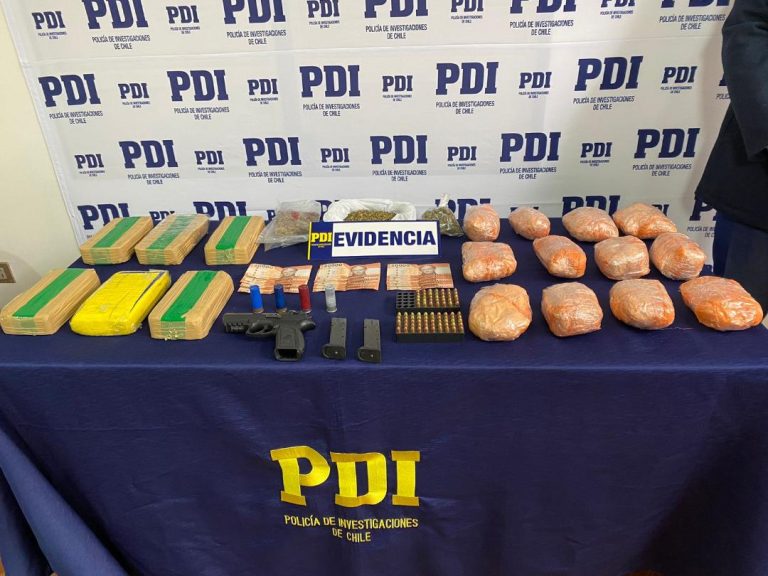 Cae banda de narcotraficantes con más de 10 kilos de droga