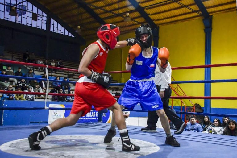 Público respondió bien al boxeo