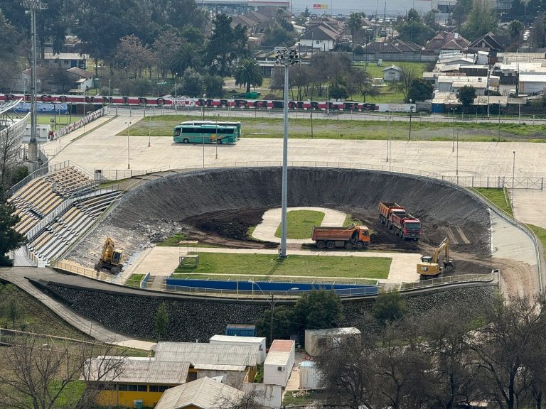 Destacan reparación de la pista de rodado del Velódromo Manuel Gallardo de Curicó