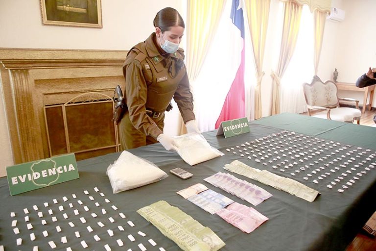 Cae banda que se dedicaba al tráfico de droga en Villa Ilusión de Talca