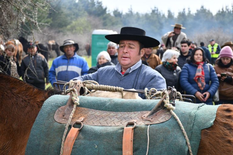 Frío no intimidó al “Día de Campo a lo Arriero” en Sagrada Familia