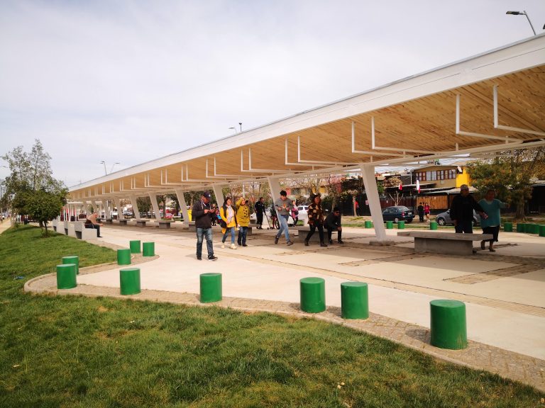 Entregan remodelado parque “El Trencito”