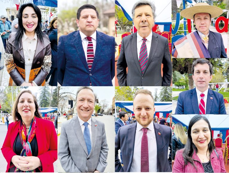 El mensaje de amistad cívica de  Los actores políticos en la región