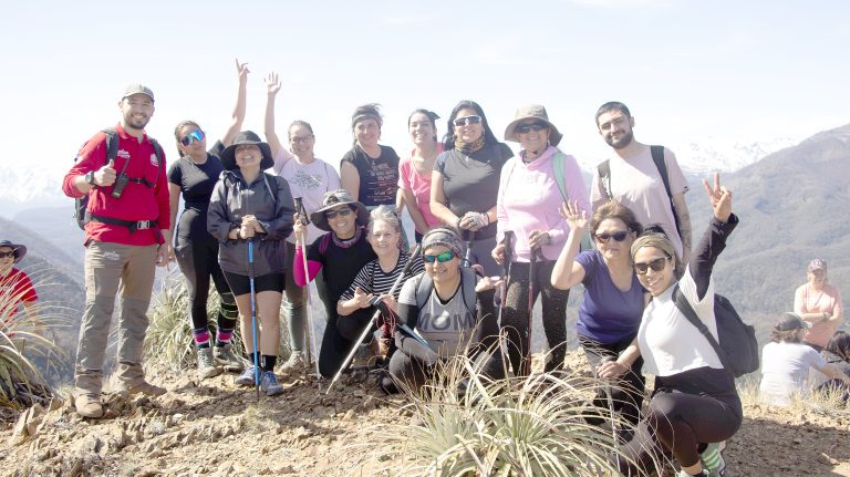 Excursionistas vivieron intenso trekking en el “Desafío Fraile”