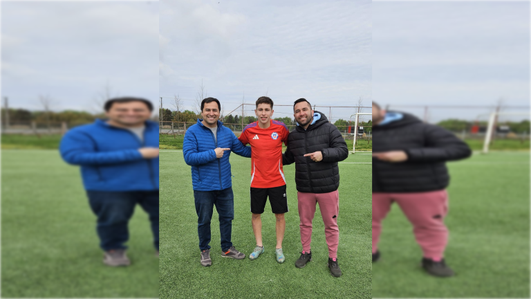Joaquín Meneses en la Roja Sub 16