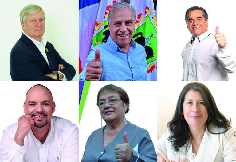 Seis candidaturas aspiran a alcanzar el sillón alcaldicio en la comuna de Curicó