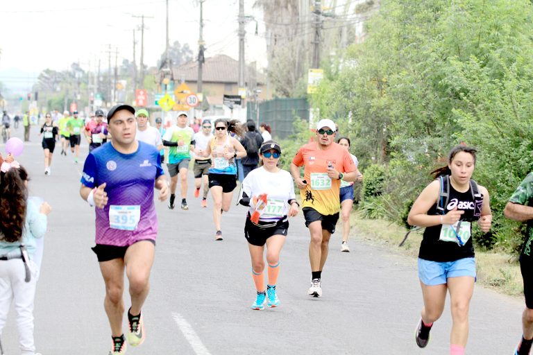 Exitosa tercera edición  Del maratón del maule