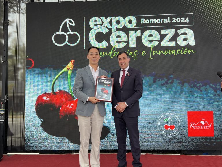 Romeral se consolida como epicentro del  rubro frutícola con la Expo Cereza 2024