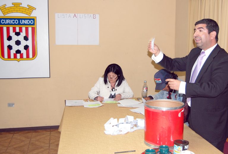 Hoy son las elecciones en Curicó Unido