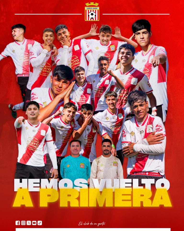 Curicó unido regresa a primera división
