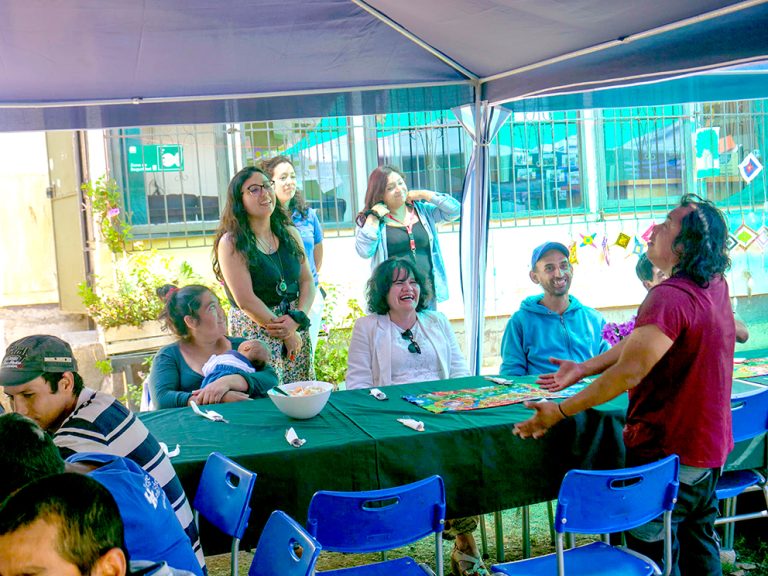 Cena navideña iluminó 50 corazones de personas en situación de calle