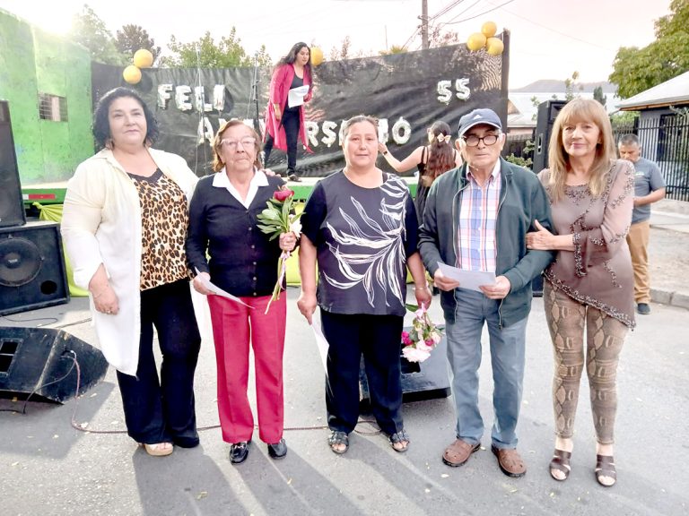 Villa Santa Elena de Los Niches celebró 55 años de vida