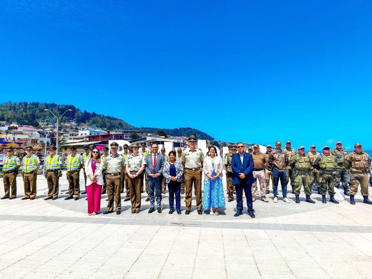 Delegación Presidencial y Carabineros dan  inicio a Plan Verano Seguro en Pelluhue