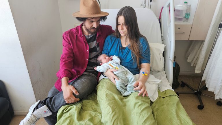 Haziel fue el primer bebé del 2025 en el HRT
