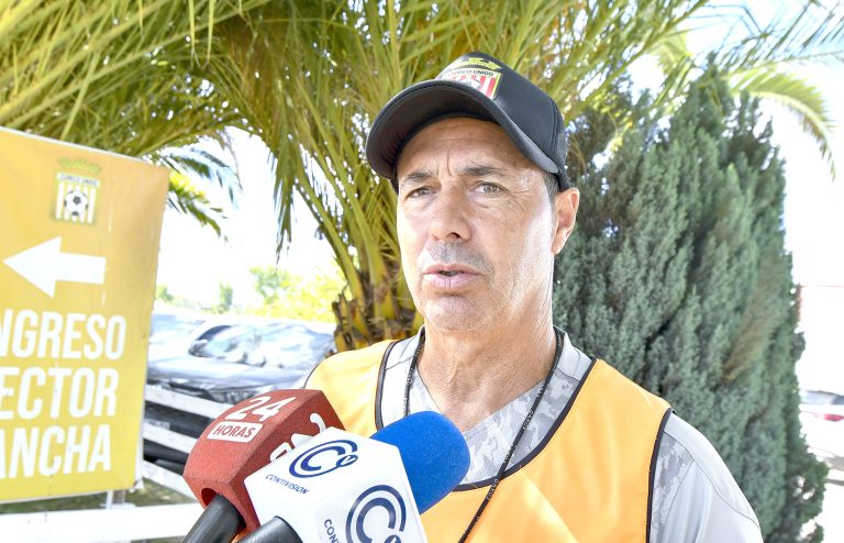 “Estoy muy conforme con el plantel”