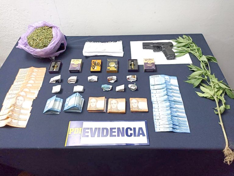Seis detenidos por microtráfico de drogas