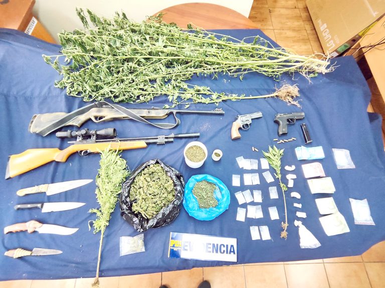 Molina: Detectives resultaron con lesiones leves al detener a traficante