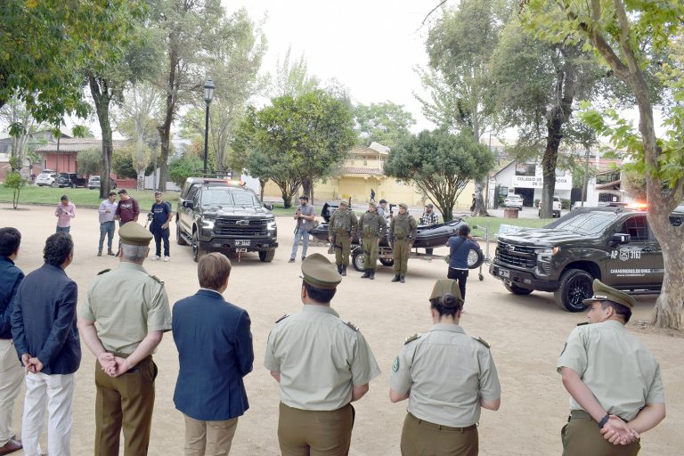 Gobierno Regional entregó vehículos de última tecnología al GOPE de Carabineros