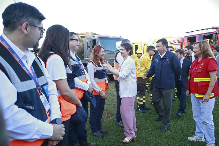 Ministra Tohá encabezó en Talca conmemoración del Día del Brigadista,  mientras incendios forestales aumentaron