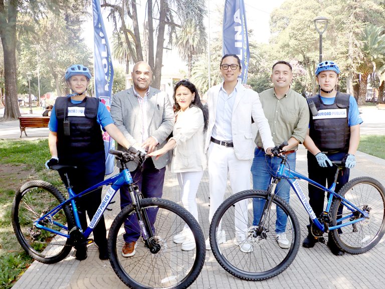 Inician patrullaje en bicicletas por sectores céntricos de Molina