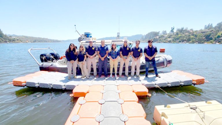 Autoridades abordaron “tomas” en el borde del Lago Vichuquén