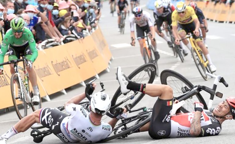 La indefensión de los deportistas frente a accidentes en el camino