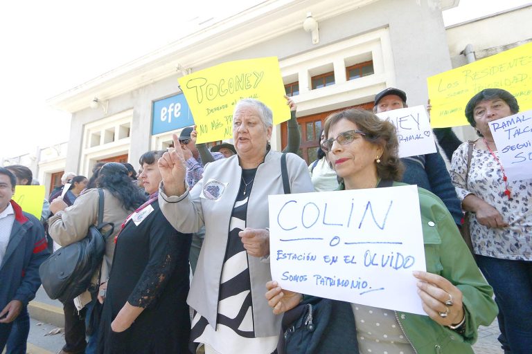 Comunidades del Ramal Talca-Constitución exigen  a EFE reconstruir las estaciones derrumbadas