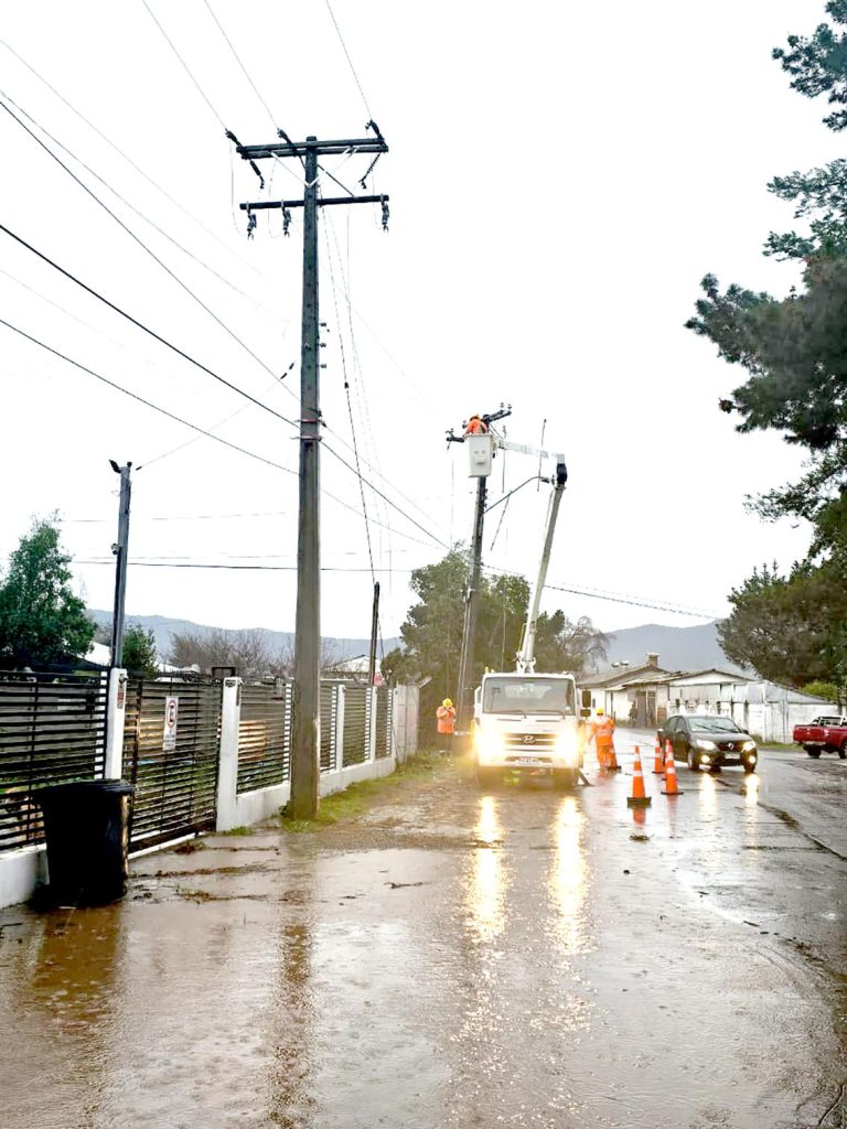 CGE activa plan de acción preventivo ante la llegada de sistema frontal