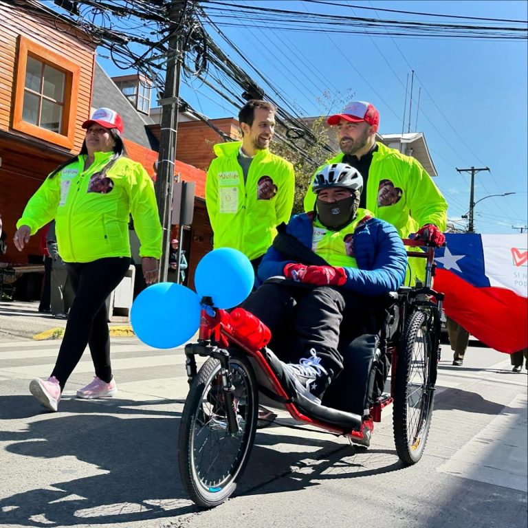 Campaña “Julián rueda por Chile” llega al Maule