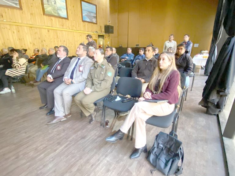 Realizan charla informativa  para conocer Plan de Emergencia de  Constitución