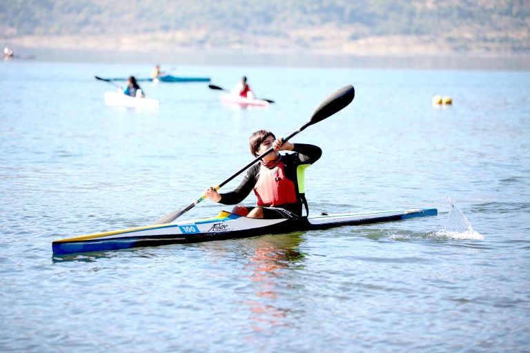 120 niños dieron vida al Campeonato Nacional de Canotaje