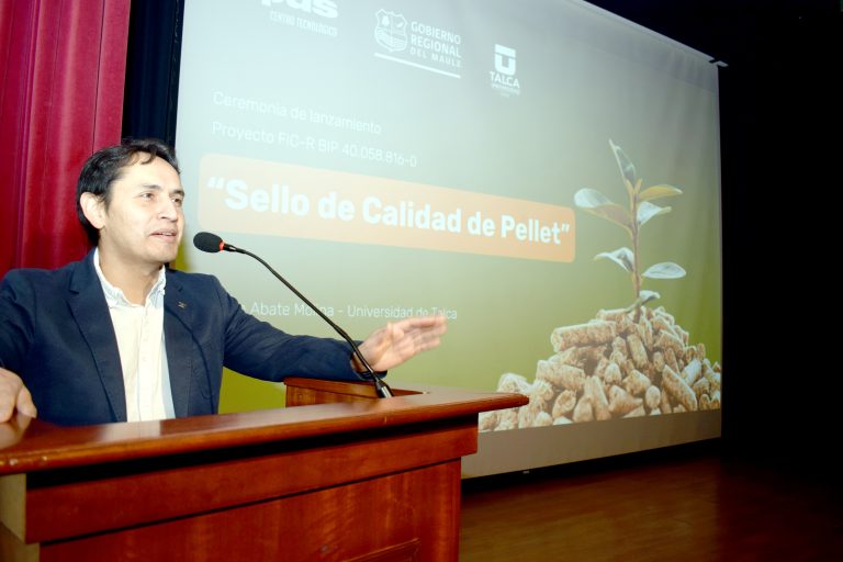 Universidad de Talca lanza proyecto “sello de calidad del pellet”