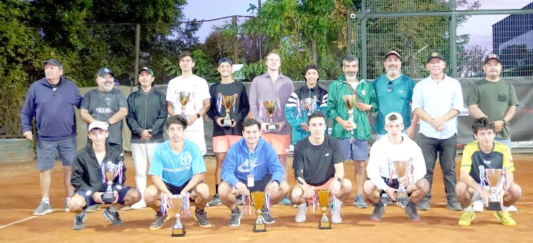 Tenista de concepción fue el campeón de tradicional torneo de Semana Santa en Talca