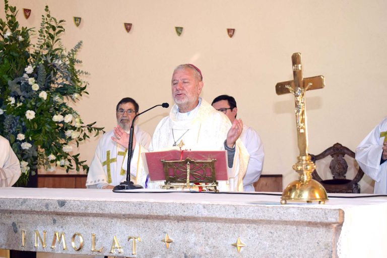Diócesis de Talca le dio la  bienvenida al nuevo Papa con misa oficiada por el obispo Fernández