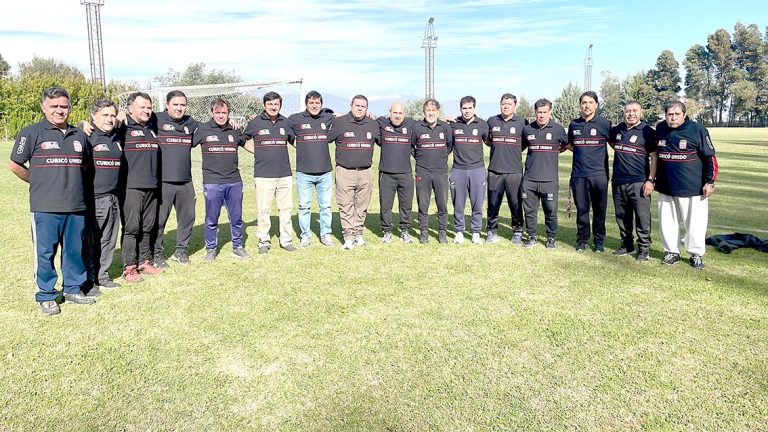 Curicó Unido Senior 50 debutó en la Liga de Ex Futbolistas Profesionales