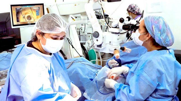 150 Pacientes en lista  de espera fueron atendidos en operativo de cataratas