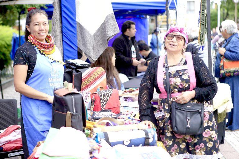 Emprendedores de market  Maule presentes en eventos