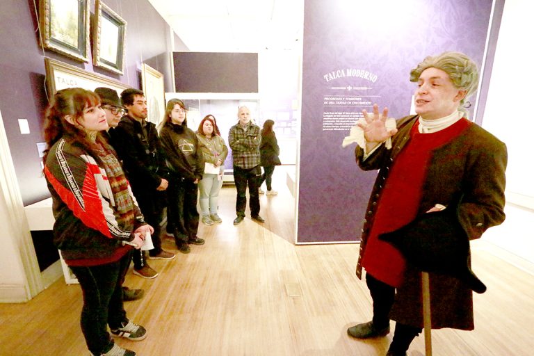 Revivieron a José Antonio Manso de Velasco para conmemorar los 283 años de Talca