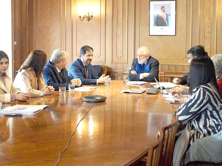 Alcalde de Curicó viajó a Santiago a buscar soluciones habitacionales